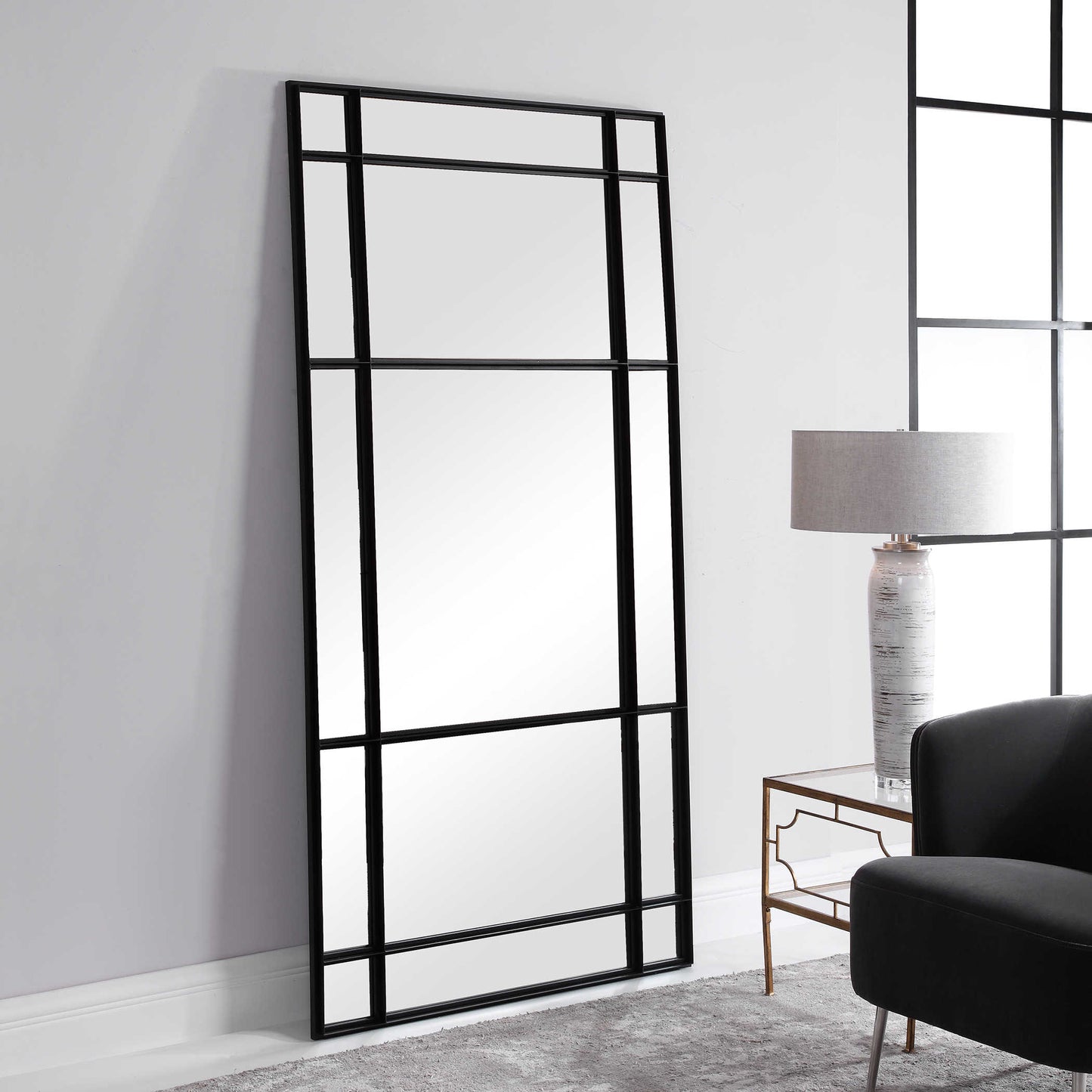 Miroir en fer d'euphorbe