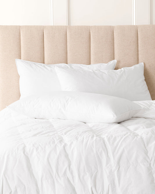 Oreiller de lit classique en duvet
