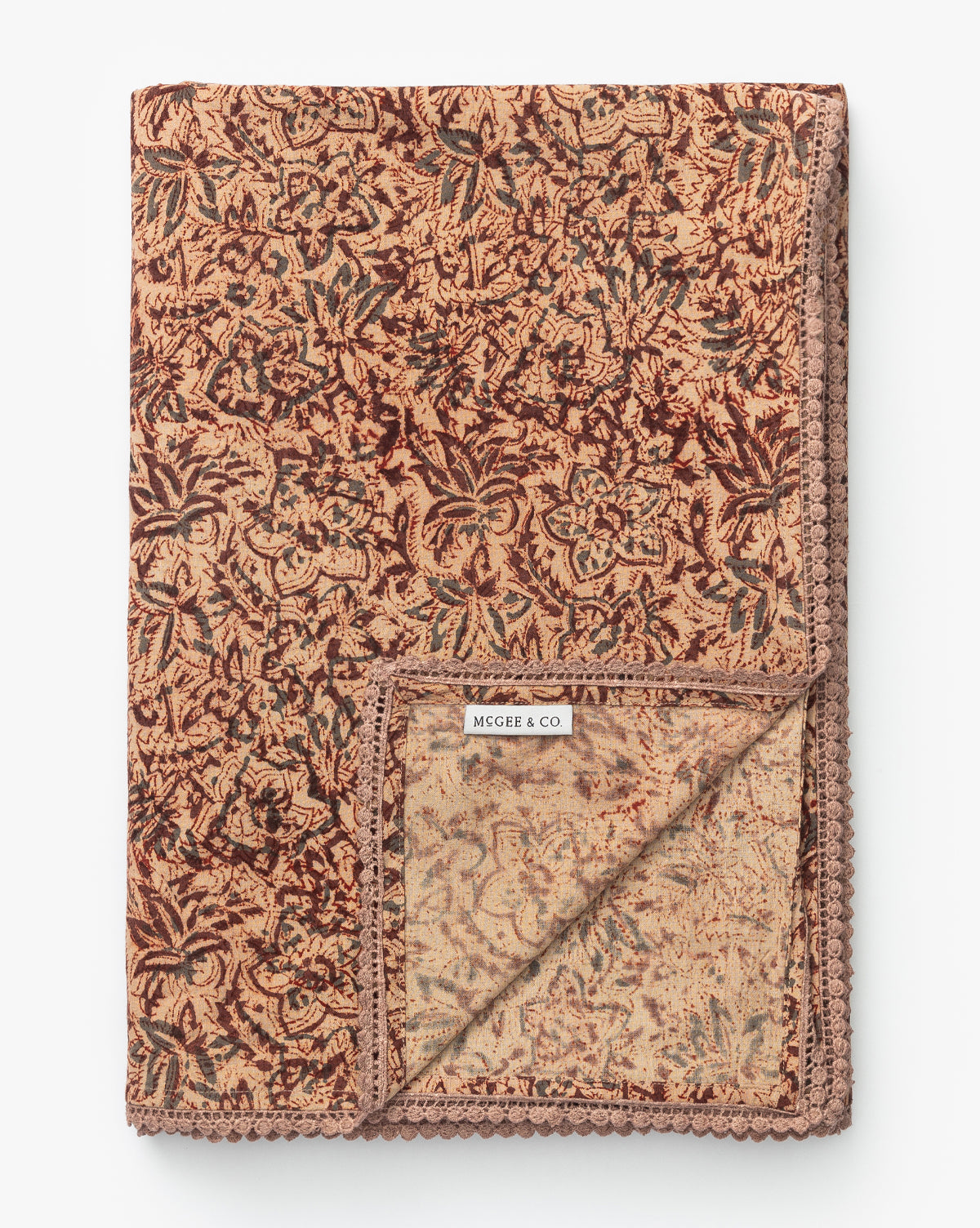 Nappe à imprimé floral Anarkali