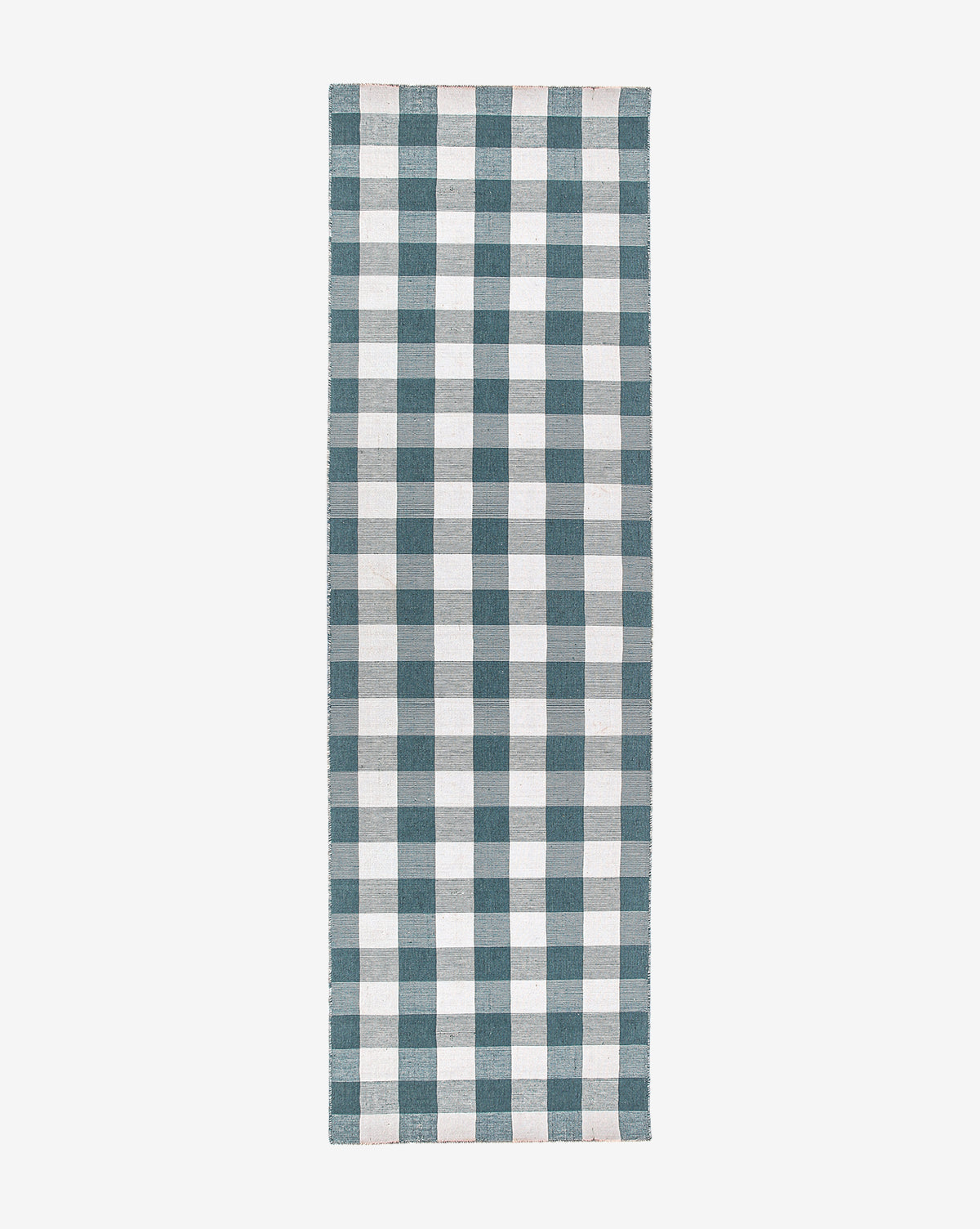 Tapis d'intérieur/extérieur tissé à la main bleu Belleville