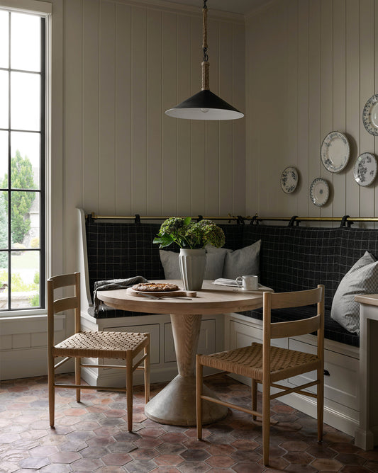 Chaise tissée Eloise