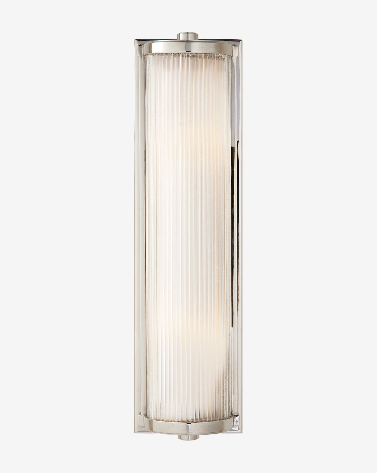 Lampe à tige en verre pour commode