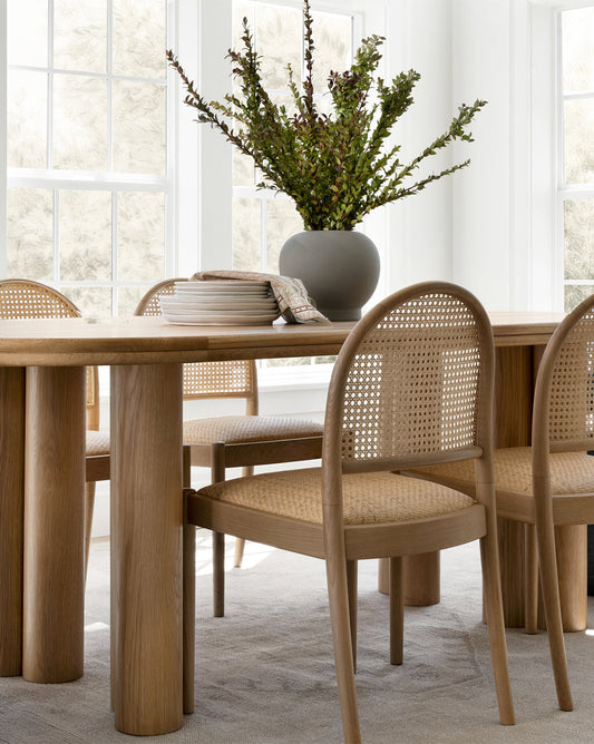 Chaise de salle à manger naturelle Hadden