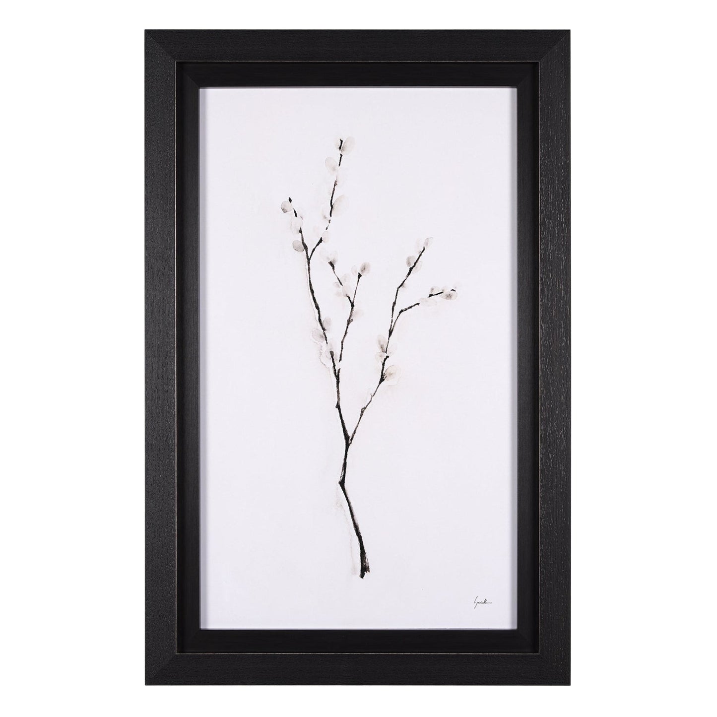 Salutations de neige I Art encadré