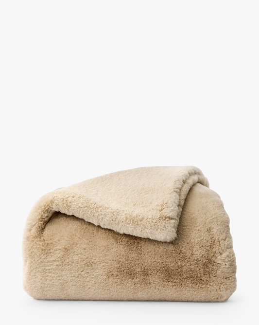 Jeté en fausse fourrure Tove