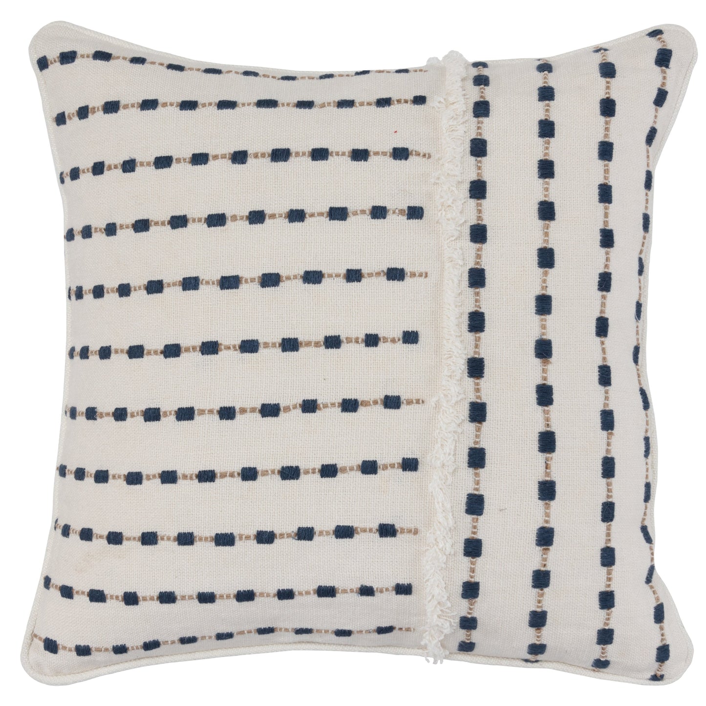 Coussin Katia bleu marine 20x20