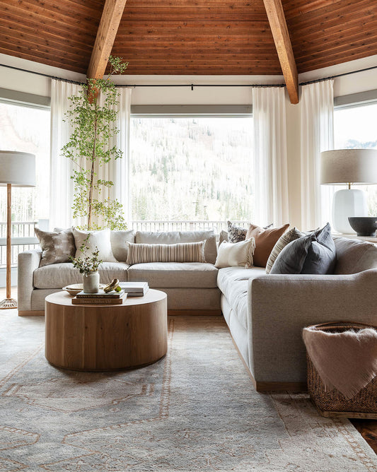 Tapis en laine tissé à la main Lazio