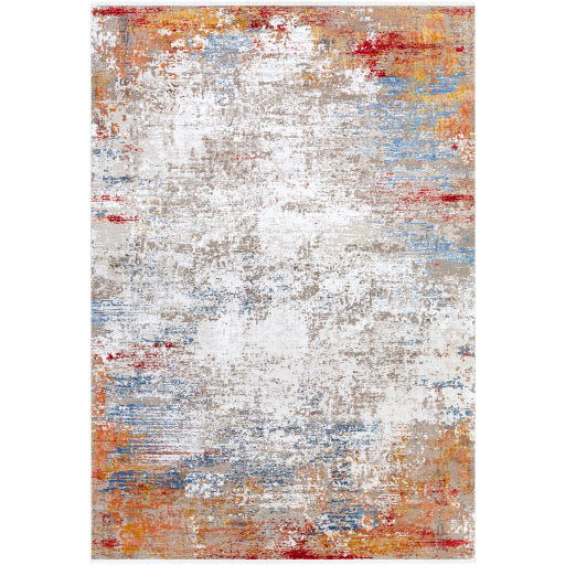 Tapis orange brûlé solaire