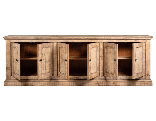 Buffet Mira 6 portes - Naturel 