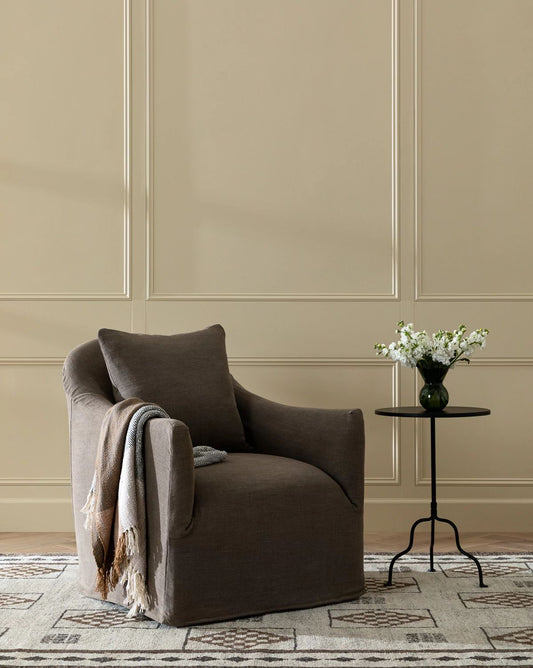 Housse pour chaise pivotante Trudeaux (prête à être expédiée)