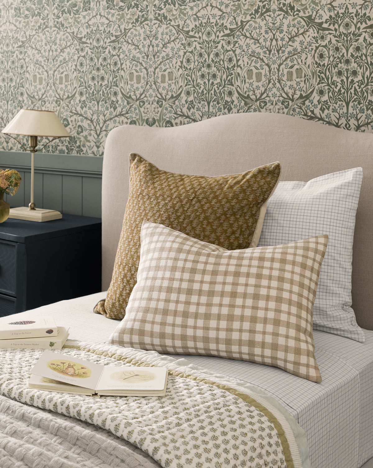 Ensemble de draps pour enfants Nell Blue Twin