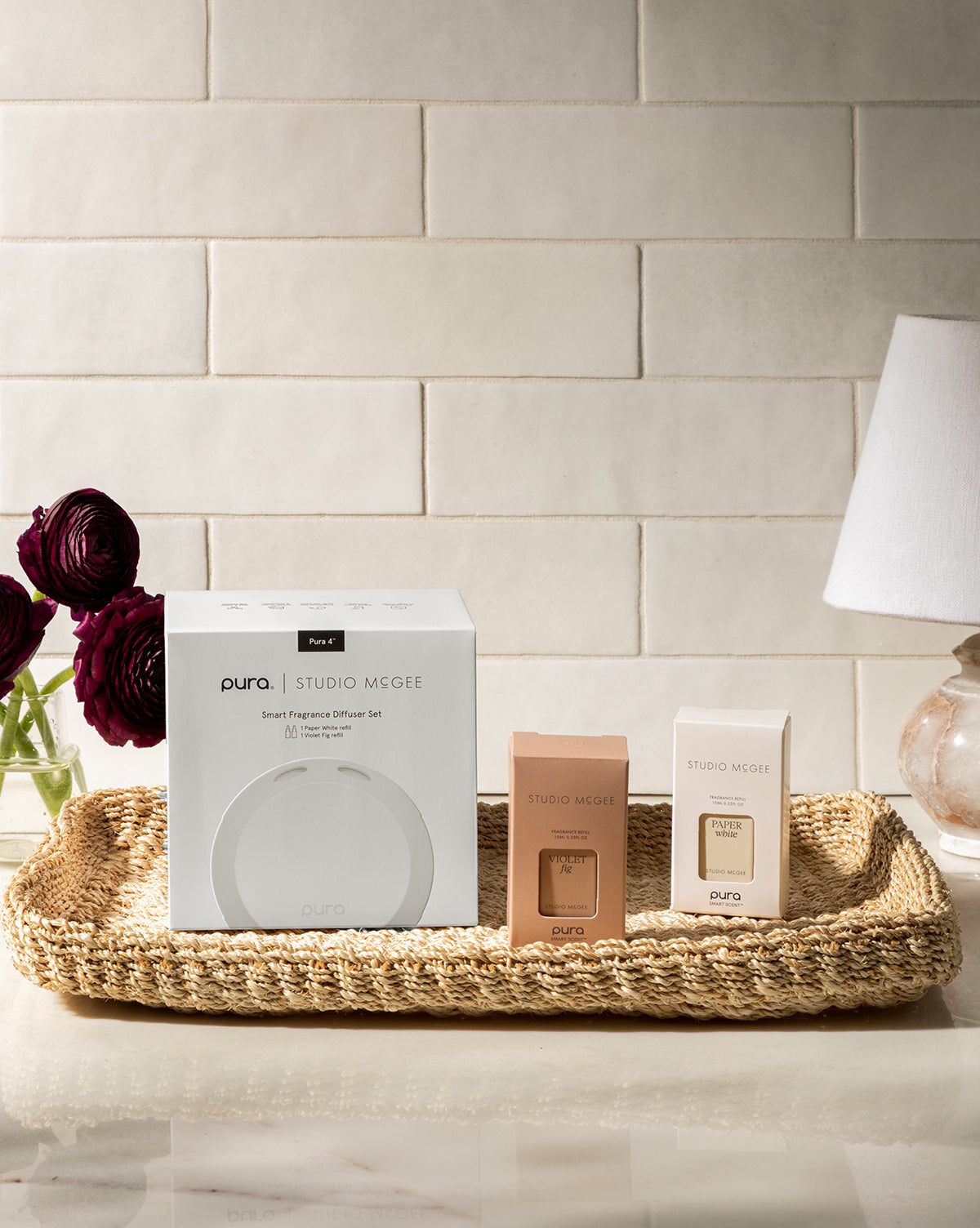 Recharge de parfum d'ambiance Pura x Studio McGee Violet Fig Blossom