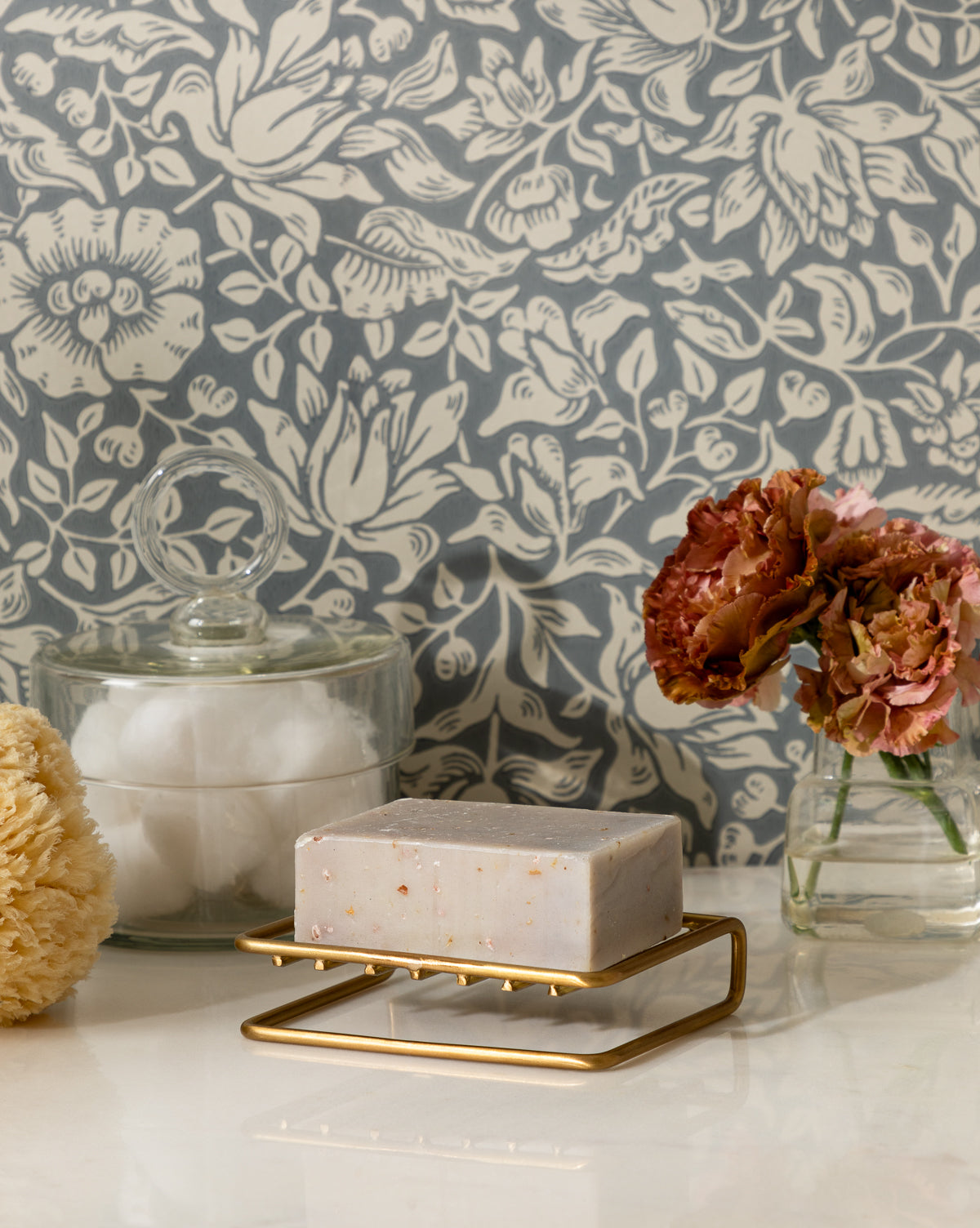 Porte-savon en laiton