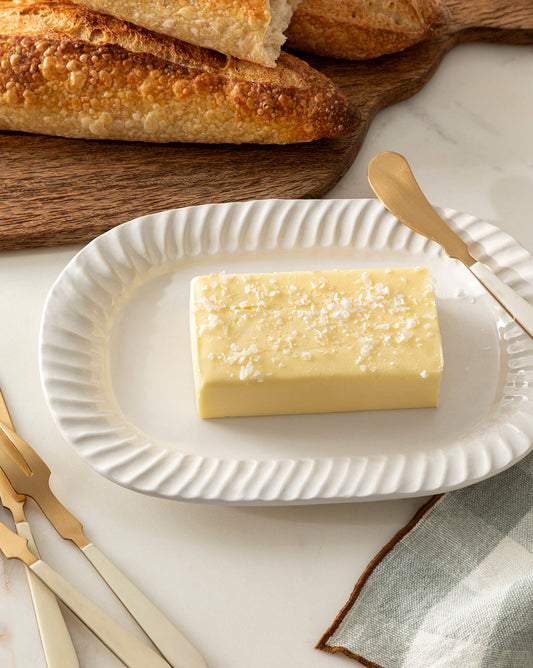 Plateau blanc crème Adalina