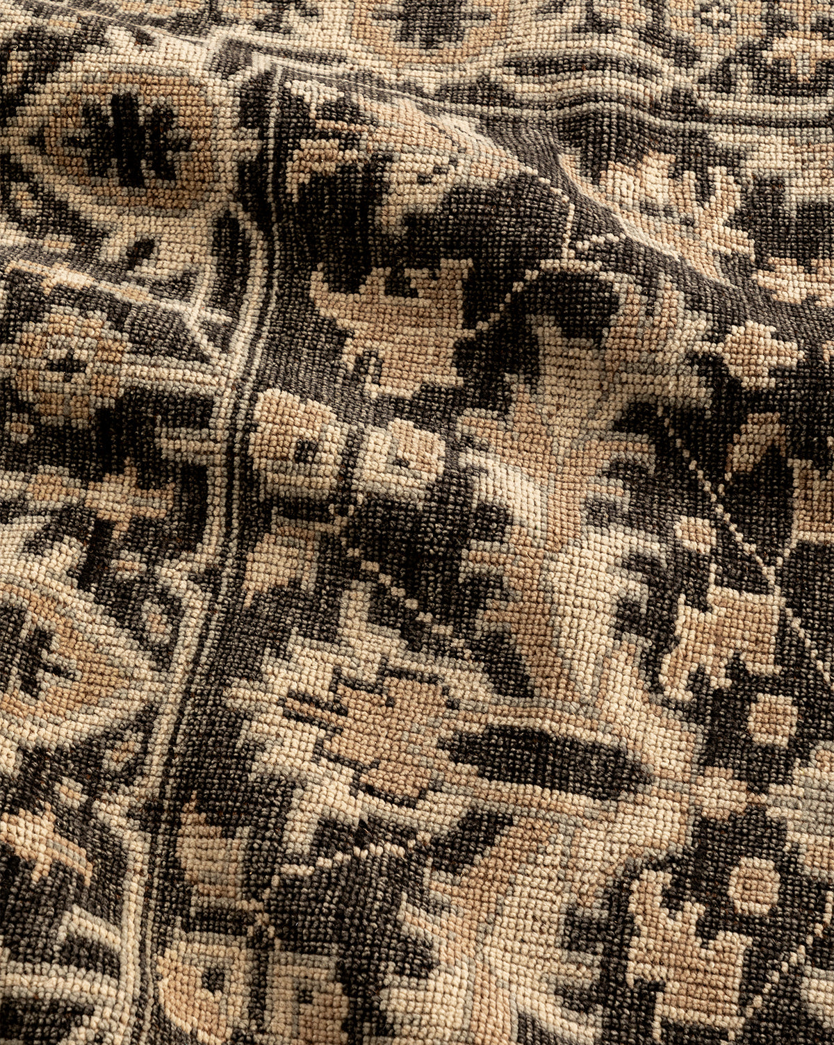 Tapis en laine noué à la main Wayland