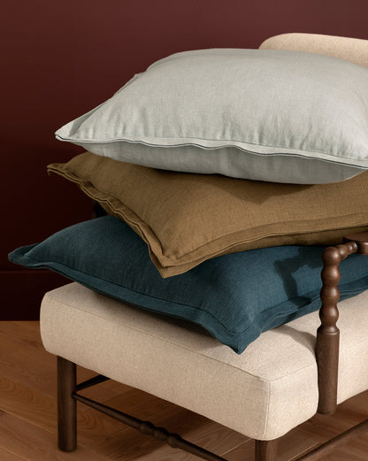 Housse de coussin Liam Double Flange