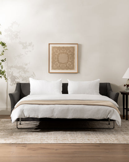 Canapé-lit à housse Wilhelmina