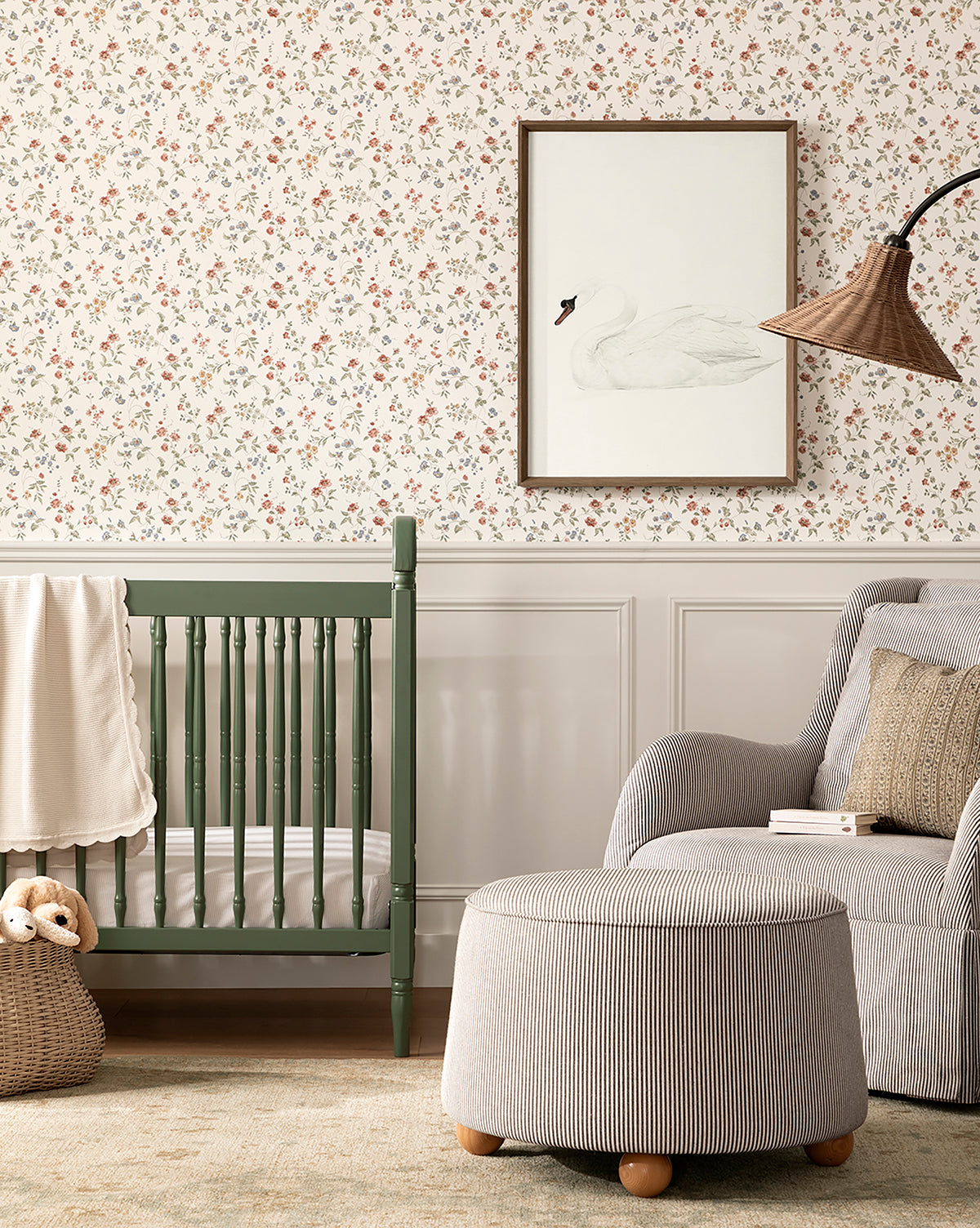 Papier peint floral Kittredge