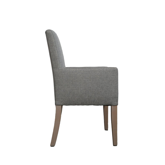 Chaise de salle à manger Kate avec accoudoirs