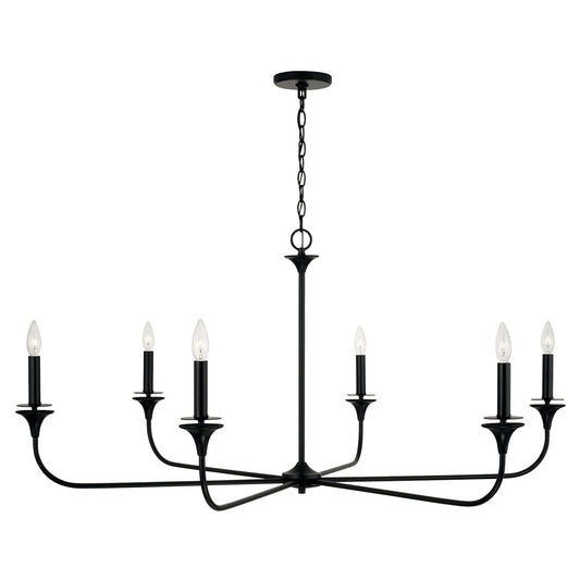 Lustre Portman à 9 lumières - Noir mat