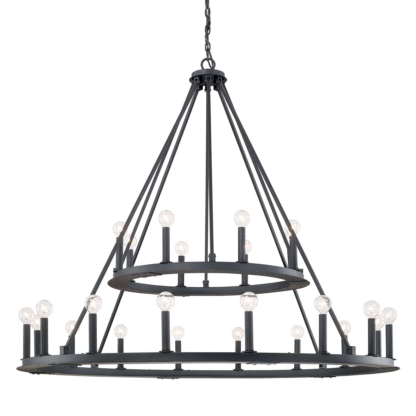 Lustre Pierce à 24 lumières