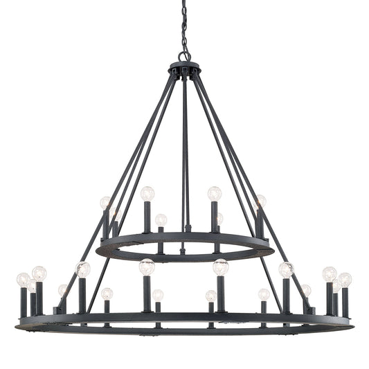 Lustre Pierce à 24 lumières