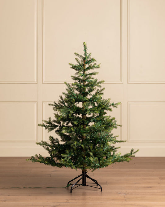 Sapin artificiel pré-éclairé Grandis de 5 pi