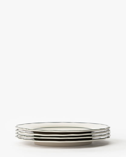 Assiettes plates en mélamine Alcott (lot de 4)