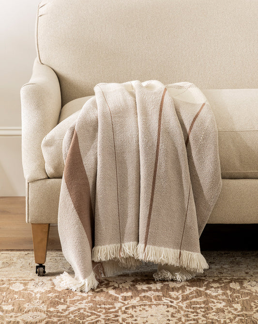 Jeté à carreaux Alex