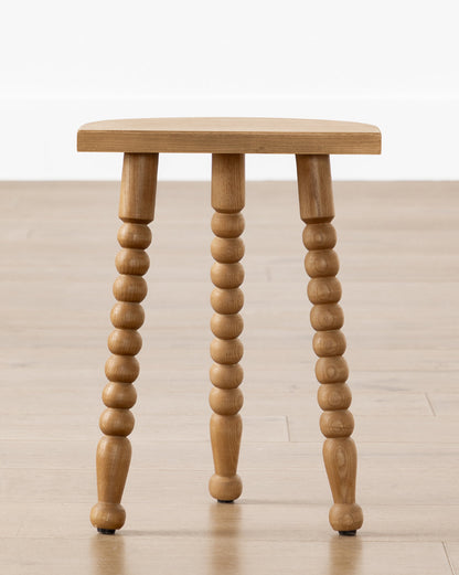 Tabouret Alice en bois de miel