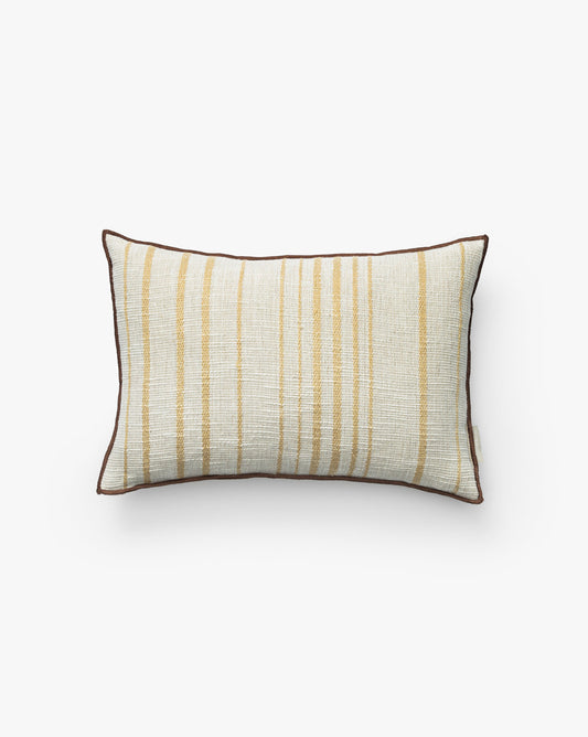 Housse de coussin rayée Alton