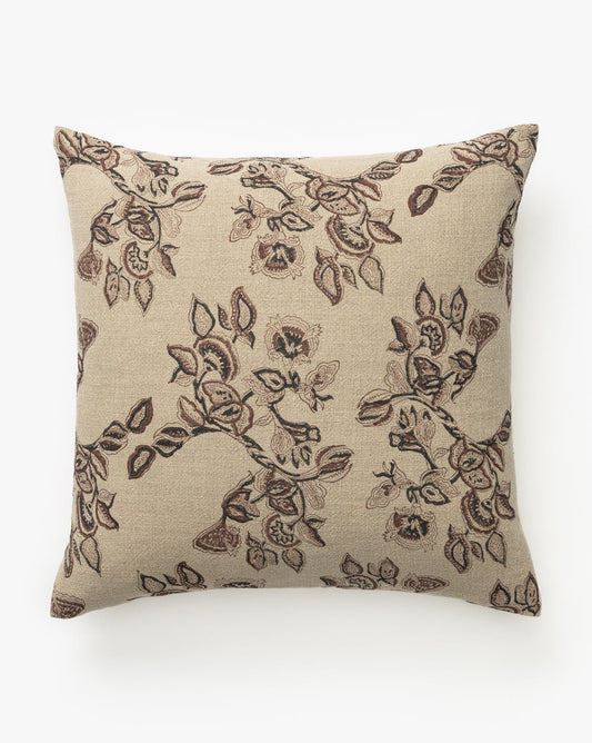 Housse de coussin florale Amelia