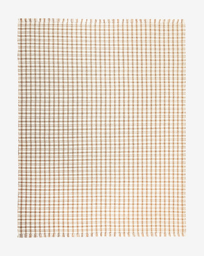 Tapis d'intérieur/extérieur tissé à la main Amherst