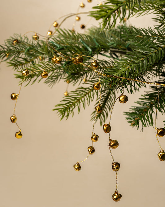 Guirlande d'Angélique dorée de 6 pieds