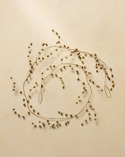 Guirlande d'Angélique dorée de 6 pieds