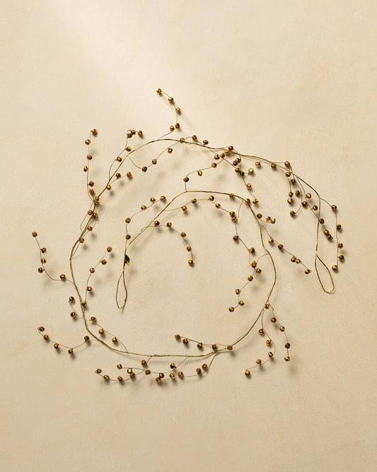 Guirlande d'Angélique dorée de 6 pieds