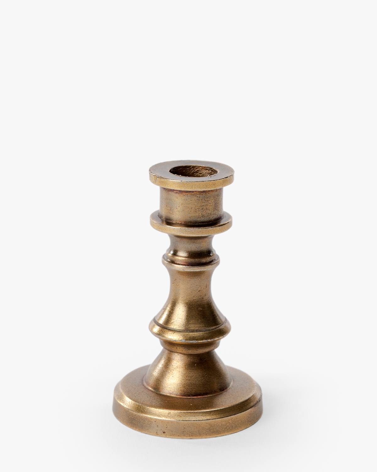 Mini porte-cône en laiton antique