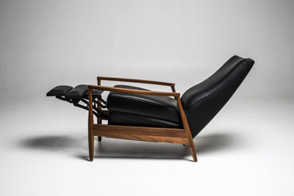 Fauteuil inclinable en cuir Aston
