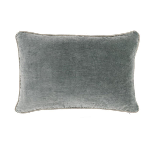 Oreiller vert Velvet Bay 
