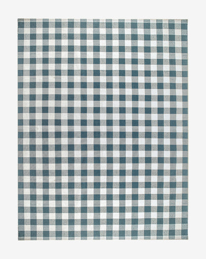 Tapis d'intérieur/extérieur tissé à la main bleu Belleville