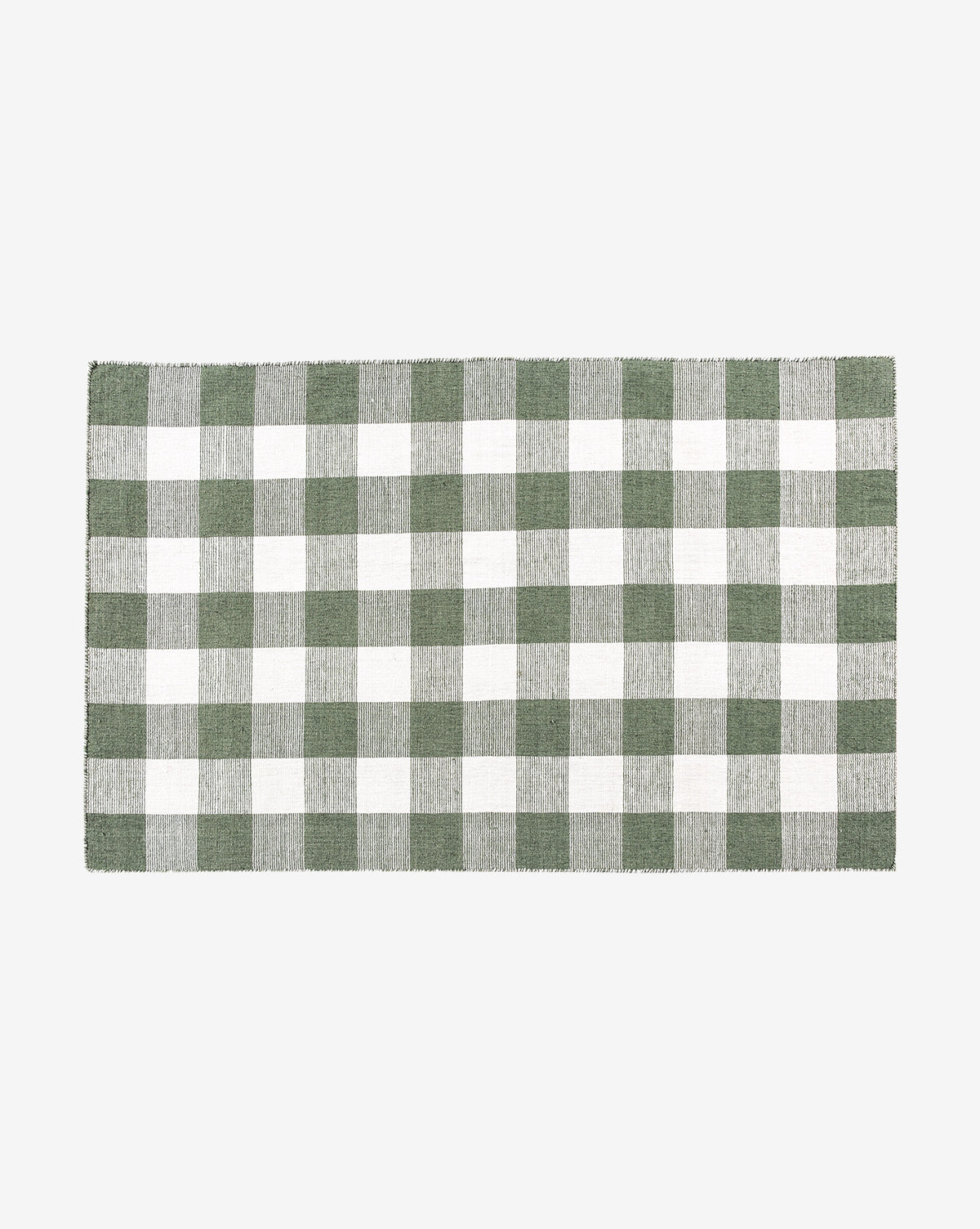 Tapis d'intérieur/extérieur tissé à la main Belleville Green