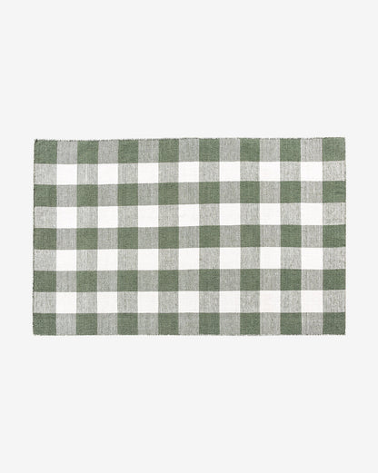 Tapis d'intérieur/extérieur tissé à la main Belleville Green