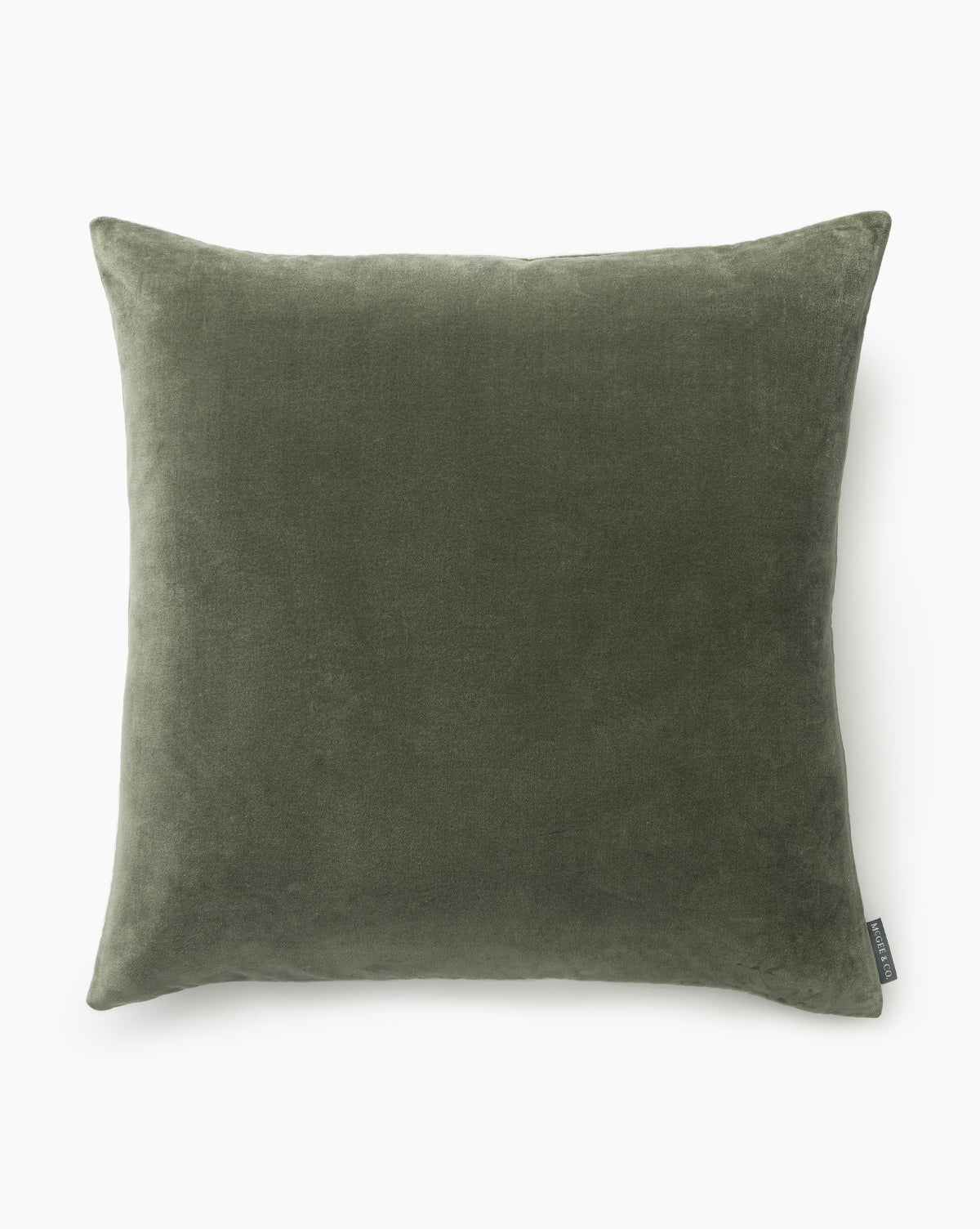 Housse de coussin en velours Bellevue