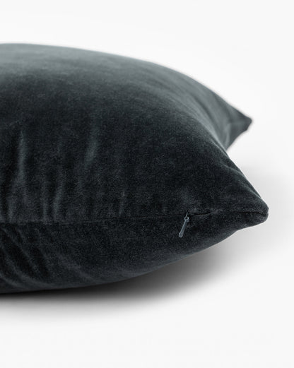 Housse de coussin en velours Bellevue