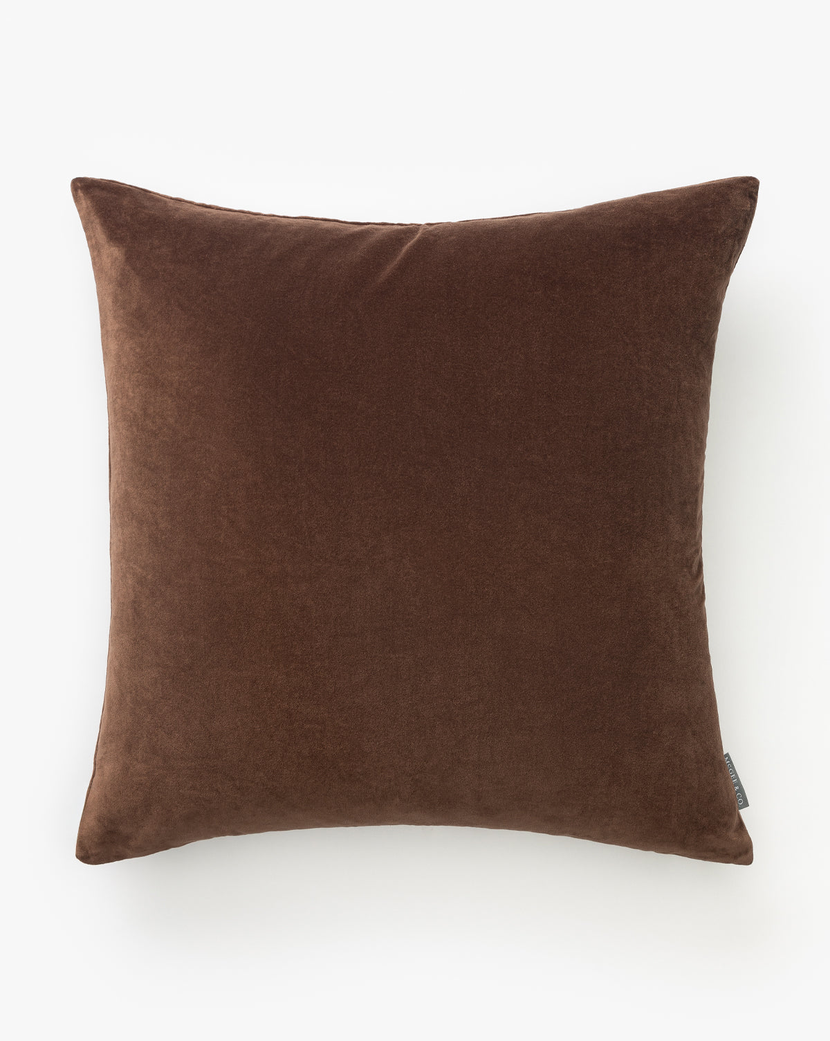 Housse de coussin en velours Bellevue