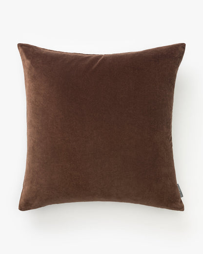 Housse de coussin en velours Bellevue