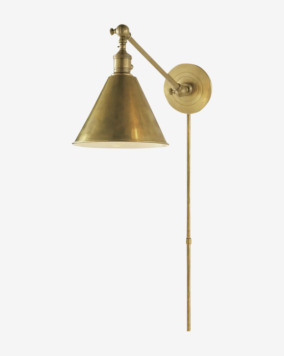 Lampe de bibliothèque à bras unique Boston