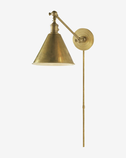 Lampe de bibliothèque à bras unique Boston