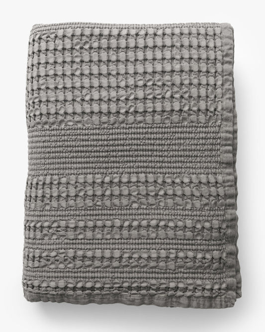 Couverture gaufrée gris cornaline