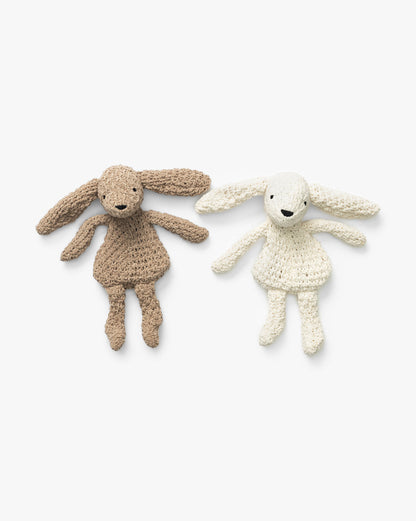 Lapins en chenille (lot de 2)